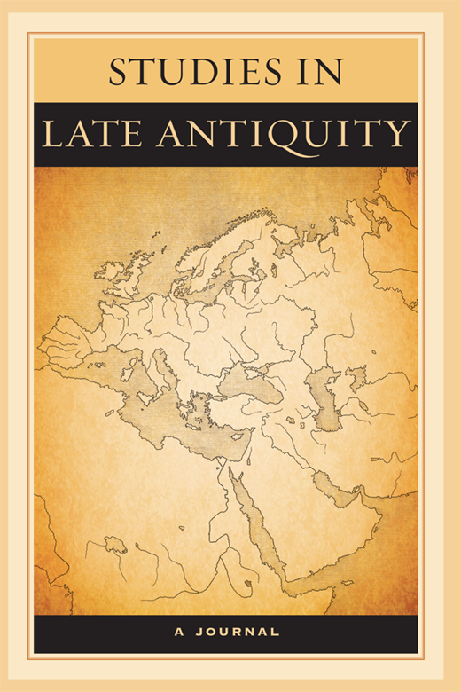 Studies in Late Antiquity Cover Image for Volume 3, Issue 2