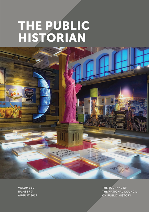 The Public Historian Cover Image for Volume 39, Issue 3