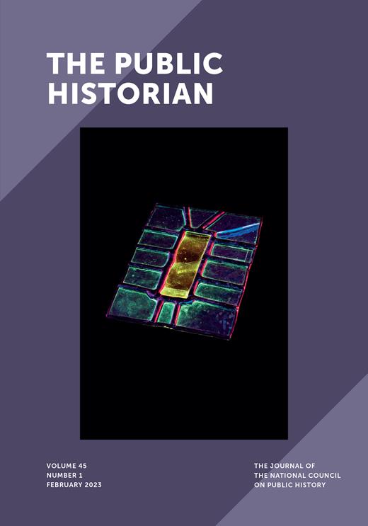 The Public Historian Cover Image for Volume 45, Issue 1
