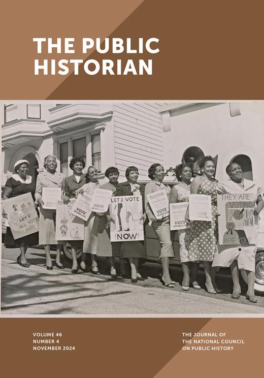 The Public Historian Cover Image for Volume 46, Issue 4